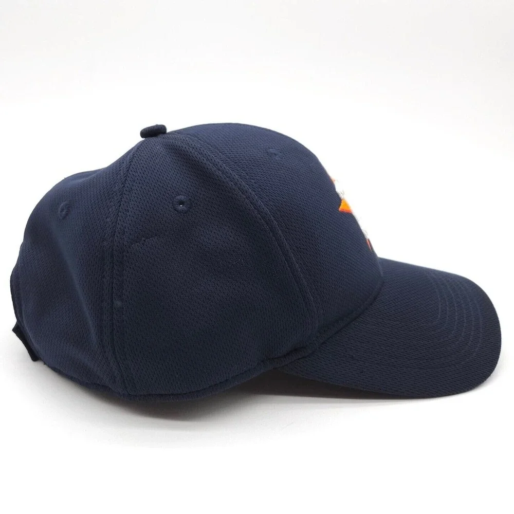 Houston Astros Strapback Hat Baseball Cap Team MLB Adult Adjustable‎ Blue OSFM